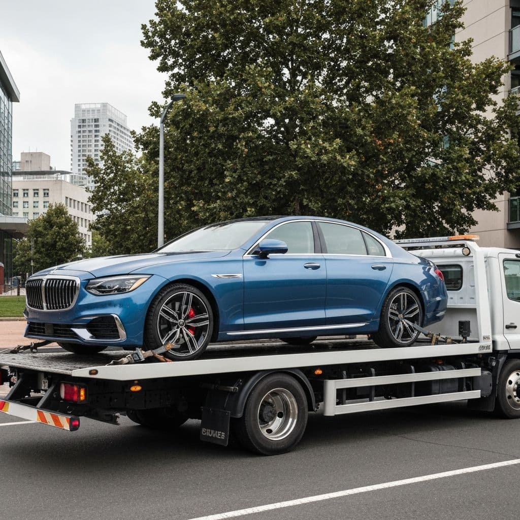 Перевозка нового авто из салона